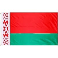 DANF Belarus Flag 3x5 Foot Polyester Belarusian National Flags Polyester with Brass Grommets 3 X 5 Ft