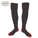 Compression Socks for Women & Men (2 Pairs), Decoer ring Graduated Compression Sock 20-30 mmhg for Running, Athletic Sports, Flight Travel, Nurses, Maternity Pregnancy, Shin Splints, Edema, Varicose V