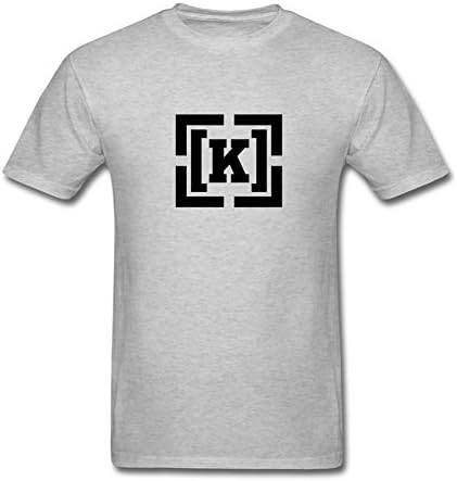 JUXING Mens Krew Skate Logo T-shirt Size M ColorName Short Sleeve