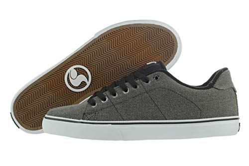 DVS Shoe Company Men's Gavin CT Black Twill Sneaker 7.5 D (M)