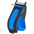 Heavy Duty Shipping Tape Dispenser: TENDO° Premium Line – Reusable, Replaceable, Eco-Friendly 2’’ Master Piece Dispenser for Pros with Patented 10° Sloped Chromium Blades - P-2200 (4th Gen.)_SkyBlue