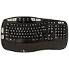 Logitech Wireless Keyboard K350, QWERTY UK English Layout - Black
