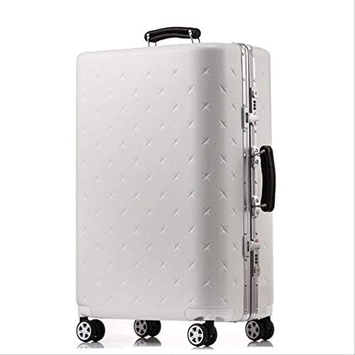 Suitcase XYDBB 20"26"29 Inch Men Luggage Sets Bag Trolley Suitcase/Rolling Spinner Wheels Pull Rod/Woman Aluminum Frame Traveller Case 75 * 50 * 30 cm 28 inch