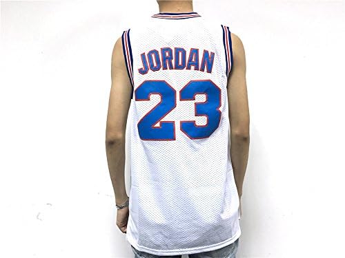 Hot Sale Jersey Classic Men 23# Jordan Jersey by Space Jam Tshirt White XL/52