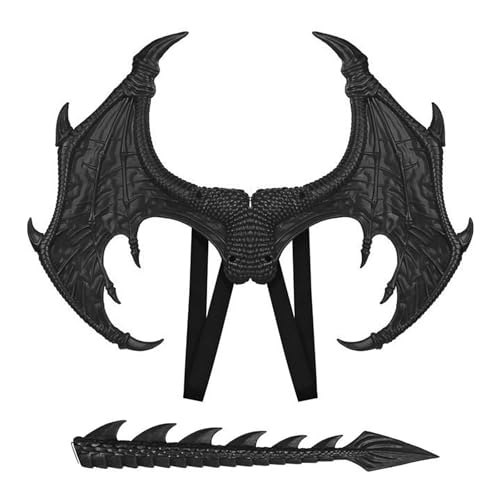 Black Wings Tail Set
