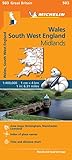 Wales - Michelin Regional Map 503 (Michelin Regional Maps) by 