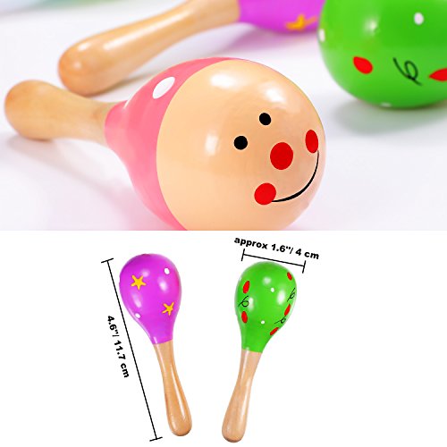 1 Hestya+Maracas+Favours+Colorful+Instruments