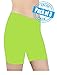 Sexy Basics Women's 3 Pack Spandex Bike Yoga Boxer Brief Boyshort Undershort Tights