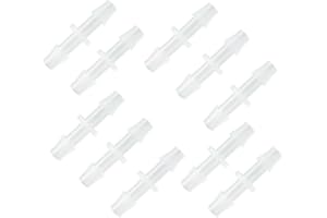 LUISDDI 10pack Oxygen Tubing Connector, 360° Rotation Cannula Swivel, Avoid Tangles, O2 Tubing Adapter