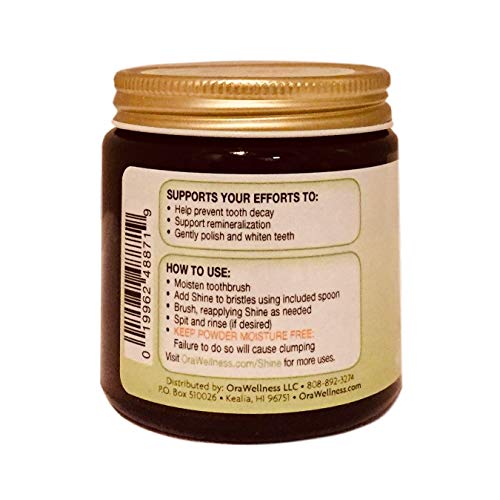 OraWellness Shine Remineralizing Natural Teeth Whitening Powder, Tooth Stain Remover and Polisher Wi - //medicalbooks.filipinodoctors.org