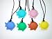 chubuddy Chewable Fish Pendant chewie, non-toxic material-fern