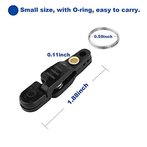 Snap Release Clip, Heavy Tension Downrigger Release Clips for Offshore Fishing, Planer Board, Weight, Kite, Pack of 10