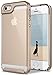 Caseology Skyfall for iPhone SE / 5S / 5 Case (2016) - Clear Back & Slim Fit - Gold