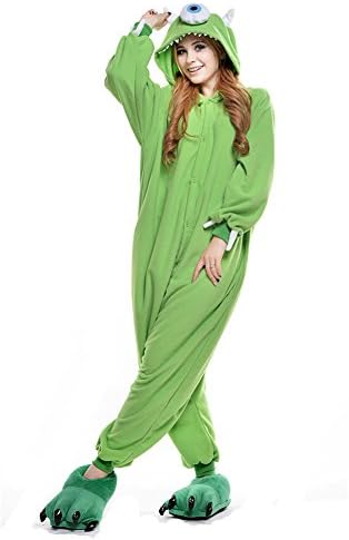 Babibridal Animal Comfort Flannel Pajama Animal Onesies for Holloween Cosplay (S, Monocula monster)