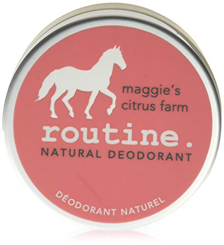 Routine De-Odor-Cream Handcrafted 50ml Clay Formula(Maggie's Citrus Farm)