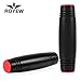 Amazing Desk Toy, ROYEW Spinner Stick Fidget Toy Easy to Flip Roll Made of Beech Desktop Hand Toy Anxiety Release for Office Home Party Class Bar – Black