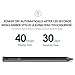 Heiyo Stylus Pen iPad Pencil, Active Capacitive Digital Pens Supporting 40-Hour Working 30-Day Standby Touchscreen iPad Stylus for iPad Series (3 Replaceable Tips)