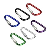 AGPtek® 24 Pcs Carabiner 3