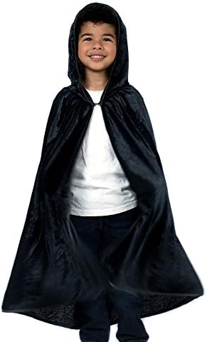 Hooded Cape For Kids | Children's Cloak With Hood For Halloween, Costumes, Red Riding Hood, Cosplay And More