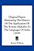 Original Papers Illustrating The History Of The Application Of The Roman Alphabet To The Languages Of India (1859)