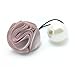Meilliwish Pearl Flower Hair Elastic Ponytail Holder(B09)(Pink)