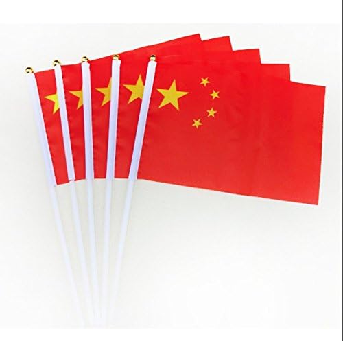Wedding shop c6 China's 1421cm hand flag-waving flag, a small red flag, 24 packets