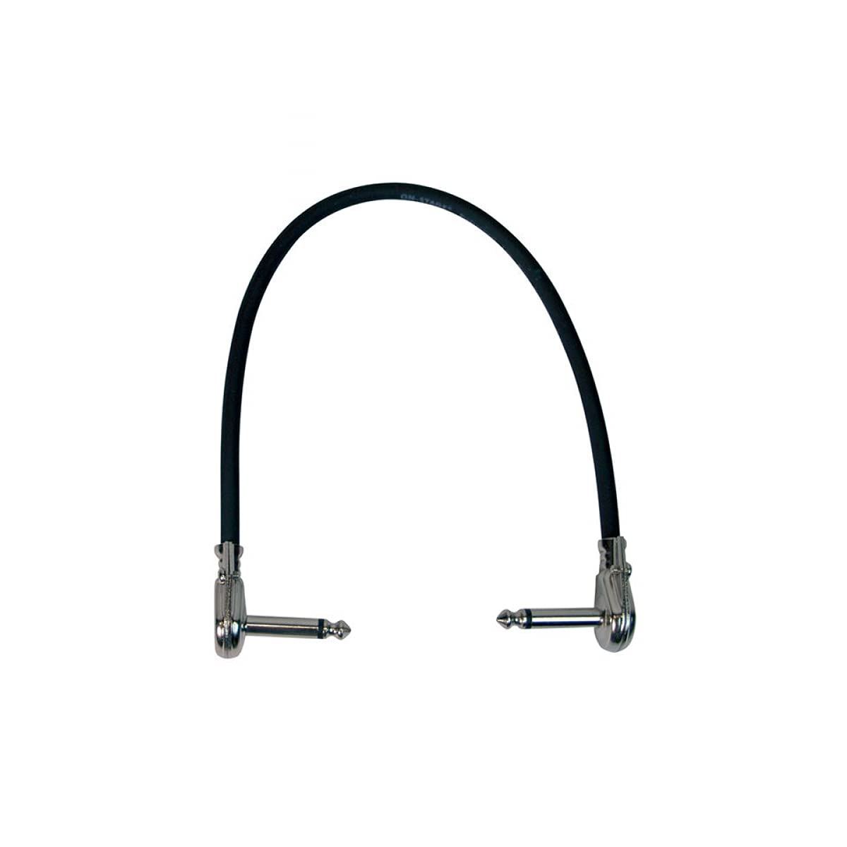 OnStage Studio Patch Cable, Black (PC512B)