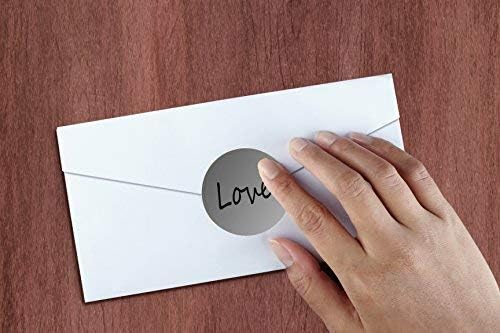 White Round Circle Sticker 2 inch Diameter Dot Labels Roll Circle Stickers - 5cm (50mm) - 600 Pack by Royal Green - Image 5