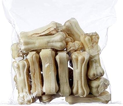 Delicacy Pet Food & Supplies Rawhide Pressed Bone 3 Inch (30pcs) Dog Chew