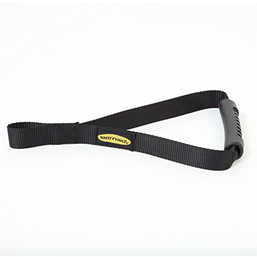 Smittybilt 769402 Black Winch Hook Grab Handle with Premium Pull Strap