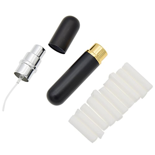 Dual Purpose Blank Perfume Spray Bottle Essential Oil Aromatherapy Inhaler 1Pc
