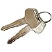 JEENDA 10 PCS Ignition Keys 787 TR261434 with Keychain Compatible with Komatsu Heavy Equipment Excavator Backhoe Dozer Roller Skidsteer Graders Kalmar Excavator Sakai