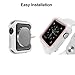Doboli for Apple Watch Case 38mm iwatch Protector Bumper for Series 1 2 3 White/Pink