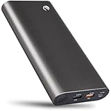 eeco USB-C Portable Charger with Quick Charge 3.0, 20800mAh High Capacity Input &amp; Output Type C External Battery Charger for Galaxy S8, Macbook, iPhone, Nexus, Pixel, LG G6, Nintendo Switch and More