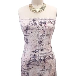 Texco Inc 55" Wide Printed 100% Rayon Challis