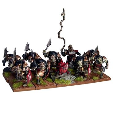 Kings of War: Abyssal Dwarf Slave Orcs (10)