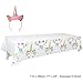 Clearance Sale ! Party Supplier Serves 16, Birthday Decoration Kits for Girls | Headband | Napkins | Plates | Cups | Straws | Table Cloth | Utensils | Happy Birthday Banner by Alyoen