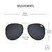 Quay Australia NEEDING FAME Women's Sunglasses Bold Aviator - Black/Smoke