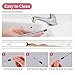 Collapsible Reusable Straws, Upgraded Eco Friendly Stainless Steel Collapsible Drinking Straws, Portable Set Case, With keyhole and cleaning brush for party, travel, office -2 Pack (Black/Pink)