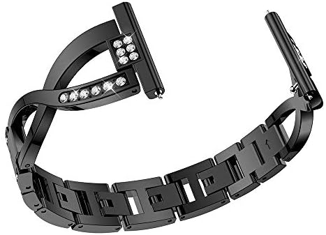 Watch Band,Compatible with Samsung Galaxy Watch 46mm,Gear S3,Fossil Q Explorist/Q Marshal Gen 2 and Other Standard 22mm Band Width Watch