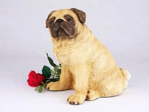 pug cremation urn