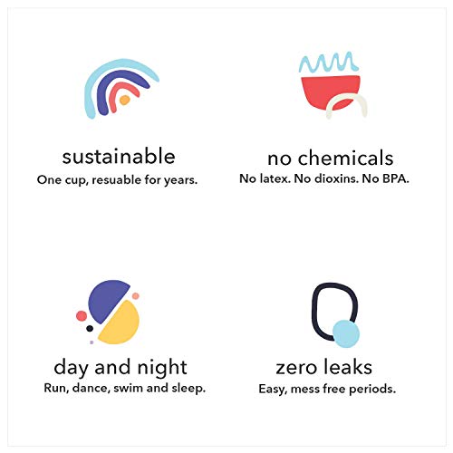 Lena Menstrual Cup Large Super Heavy Menstruation Flow