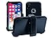 AlphaCell Cover Compatible with iPhone Xs / iPhone X | Holster Case Series | Military Grade Protection with Carrying Belt Clip | Protective Drop-Proof Shock-Proof | Black / Black