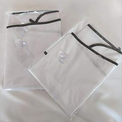 Beard Apron Bib - Beard Clippings Catcher for Shaving and Grooming -Smooth Surface Non Stick Hair - Shaving - Keep Sink Clean - Beard Cape Apron with Strong Suction Cups