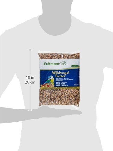 Erdtmanns Wild Bird Food PLUS Wilde vogelvoer plus, per stuk verpakt (1 x 800 g) - Afbeelding 6