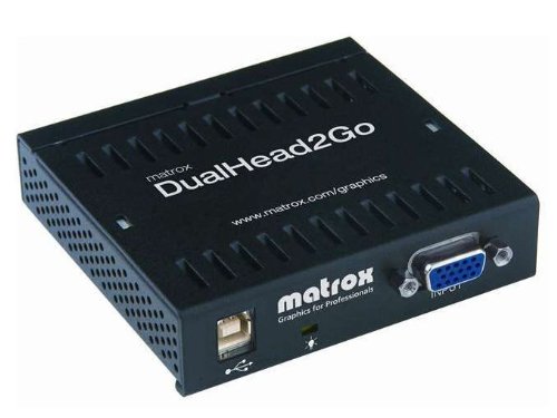 Matrox Dual Head 2 Go ROHS Compliant USB Powered D2G-A2A-IF