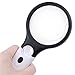 Magnifier 3 LED Light, Handheld Illuminated Jewelry Loupe Super High Clarity Lightweight