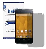 Halo Screen Protector Film Clear Matte (Anti-Glare) for LG Google Nexus 4 E960 (3-Pack) - Premium Japanese Screen Protectors