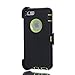 iPhone 6 Case, iPhone 6S Case [HEAVY DUTY] Built-in Screen Protector Tough 4 in1 Rugged Shorkproof Cover [With Kickstand] (Green)