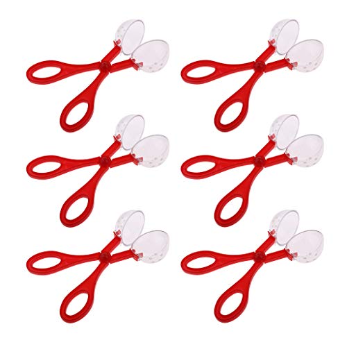 image for B Blesiya 6Pcs 18.5cm Reptile Catch Clamp Clip Feeding Clamp Litter Po